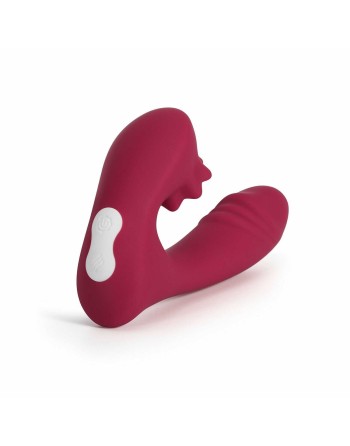 Vibromasseur point G avec langue pour le clitoris Lacy - les nuances du désir