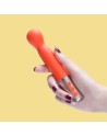 The naughty collection - Vibromasseur à tête interchangeable Rose Padparadscha - les nuances du désir