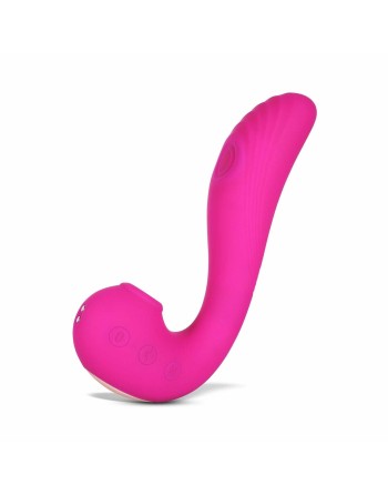 Vibromasseur 3 en 1 point G et léchage du clitoris Angel - Rose - les nuances du désir