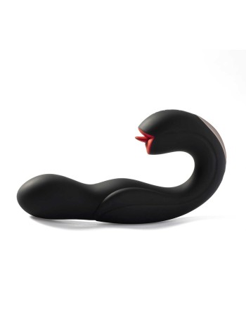 Joi Pro 2 Black - Vibrateur - lécheur de clitoris rotatif à tête télécommandée pour le point G