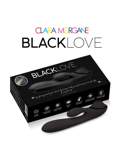 Stimulateur clitoridien Black love - les nuances du désir