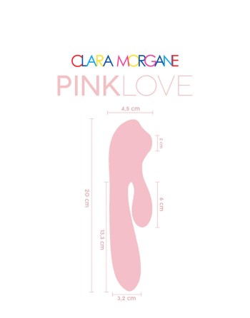 Stimulateur clitoridien Pink love - les nuances du désir