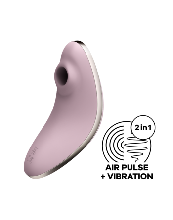 Vulva Lover Stimulateur et vibromasseur Satisfyer - Rose - les nuances du désir