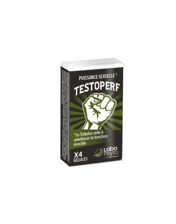 TestoPerf - 4 gélules - les nuances du désir