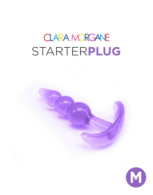 Starter plug Clara Morgane - Mauve M - les nuances du désir