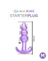 Starter plug Clara Morgane - Mauve M - les nuances du désir