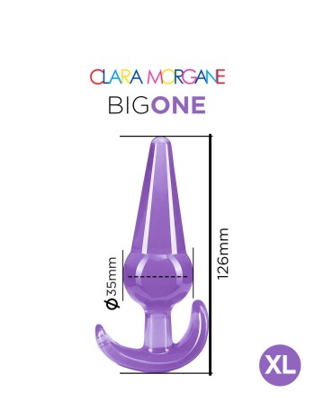 Big One Clara Morgane Purple XL - les nuances du désir