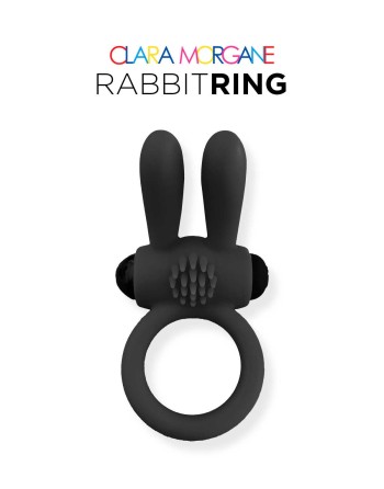 Rabbit Ring Clara Morgane - Noir - les nuances du désir