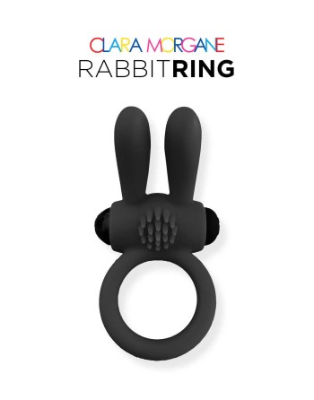 Rabbit Ring Clara Morgane - Noir - les nuances du désir