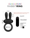 Rabbit Ring Clara Morgane - Noir - les nuances du désir