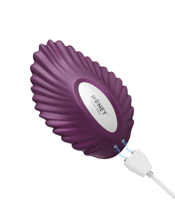 Vibromasseur magnétique contrôlé par application - Pearl Violet - les nuances du désir