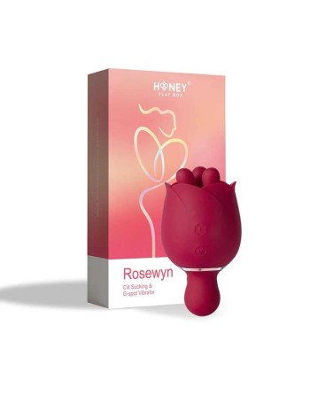 Vibromasseur et Stimulateur rotatif Rosewyn - les nuances du désir