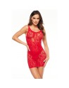 Robe lingerie Donna - Rouge - les nuances du désir