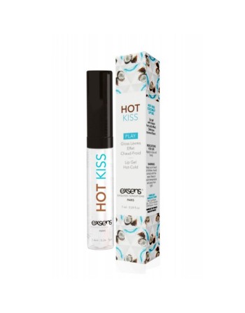 Gloss à lèvres effet Chaud-Froid - Noix de Coco - 7.4 ml - les nuances du désir