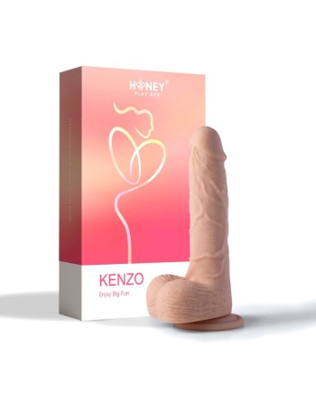 Kenzo gode réaliste vibrant et va et vient avec appli 24 cms - Chair - les nuances du désir