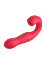 JOI THRUST 2 rouge - Vibromasseur point G - lèche-clitoris - va et vient contrôlé par application - les nuances du désir
