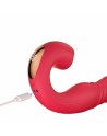 JOI THRUST 2 rouge - Vibromasseur point G - lèche-clitoris - va et vient contrôlé par application - les nuances du désir