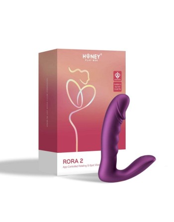 RORA 2 Capteur de pression G-Spot rotatif et stimulateur clitoridien - les nuances du désir