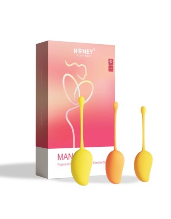 Set de 6 Boules de geisha Mango - les nuances du désir