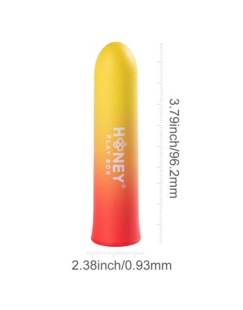 Vibromasseur puissant Fantasy bullet - Jaune - les nuances du désir