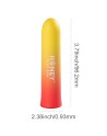 Vibromasseur puissant Fantasy bullet - Jaune - les nuances du désir