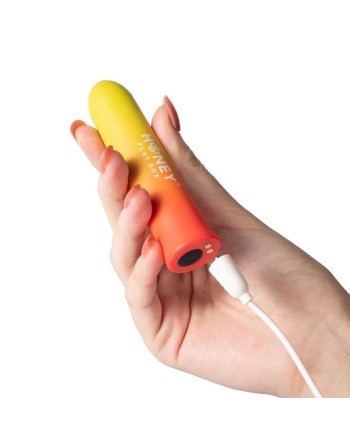 Vibromasseur puissant Fantasy bullet - Jaune - les nuances du désir