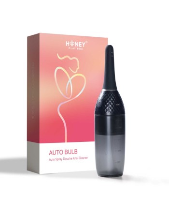 Nettoyeur anal automatique Auto Bulb  - Noir - les nuances du désir