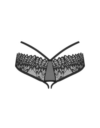 Culotte ouverte Donarella - Noire NP - les nuances du désir