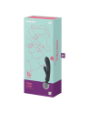 Triple lover Rabbit et Wand Satisfyer - Noir - les nuances du désir