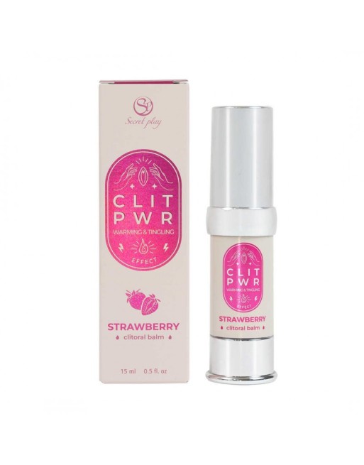 Baume clitoridien CLIT PWR Fraise - les nuances du désir Baume clitoridien CLIT PWR Fraise - les nuances du désir