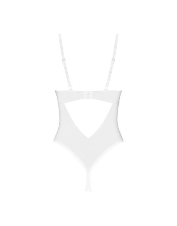 Body Alissium ouvert - Blanc - les nuances du désir