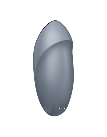 Tap and climax Satisfyer - Bleu/gris - les nuances du désir
