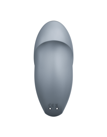 Tap and climax Satisfyer - Bleu/gris - les nuances du désir