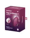 Tap and climax Satisfyer - Rose - les nuances du désir