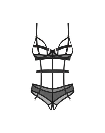 Body ouvert Euridia - Noir - les nuances du désir