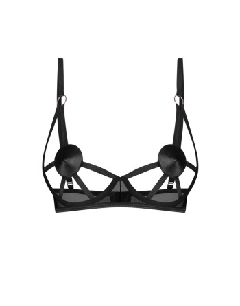 Soutien-gorge Euridia - Noir - les nuances du désir
