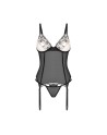 Corset et string Vila blanes  - Noirs - les nuances du désir