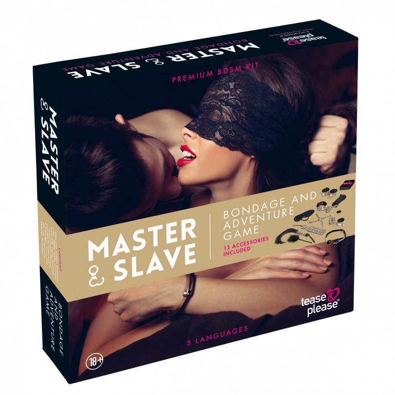 MASTER AND SLAVE PREMIUM - KIT BDSM - les nuances du désir