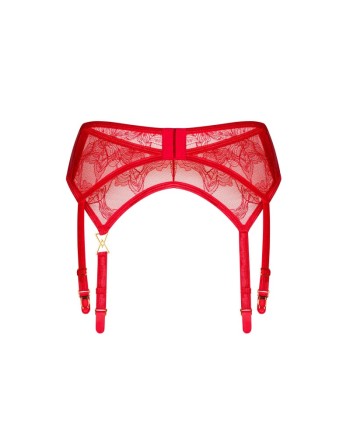 Porte-jarretelles Aliosa - Rouge - les nuances du désir