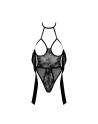 Body et ruban de satin Sexy Kiss 246 - noir - les nuances du désir
