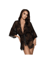 Kimono Midnight kiss 245  - noir - les nuances du désir