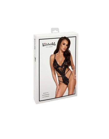 Body ouvert French Kiss 241 - noir - les nuances du désir