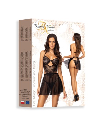 Nuisette Dark Mirage - noire - les nuances du désir