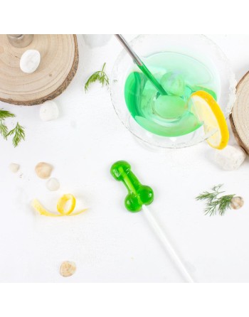 Sucette pénis Caipirinha avec alcool - les nuances du désir
