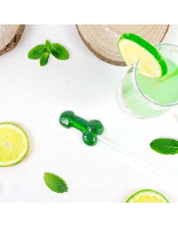 Sucette pénis Mojito avec Alcool - les nuances du désir