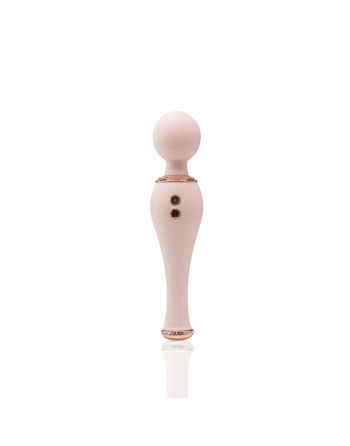 Huile de massage et vibromasseur - Coffret objets de luxe - les nuances du désir