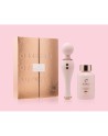 Huile de massage et vibromasseur - Coffret objets de luxe - les nuances du désir