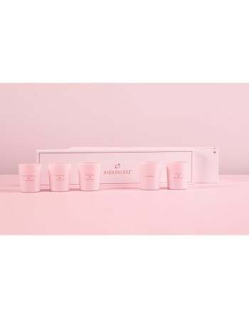 Collection de minis bougies pour massage - les nuances du désir