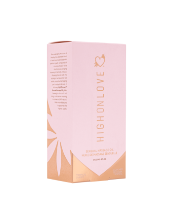 Huile de massage luxueuse Couché de soleil tropical - 120 ml - les nuances du désir
