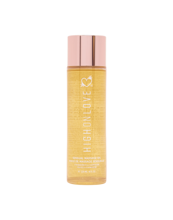 Huile de massage luxueuse Fraises et champagne - 120 ml - les nuances du désir